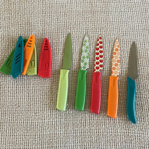 Five knives with covers - Picture 2 of 2